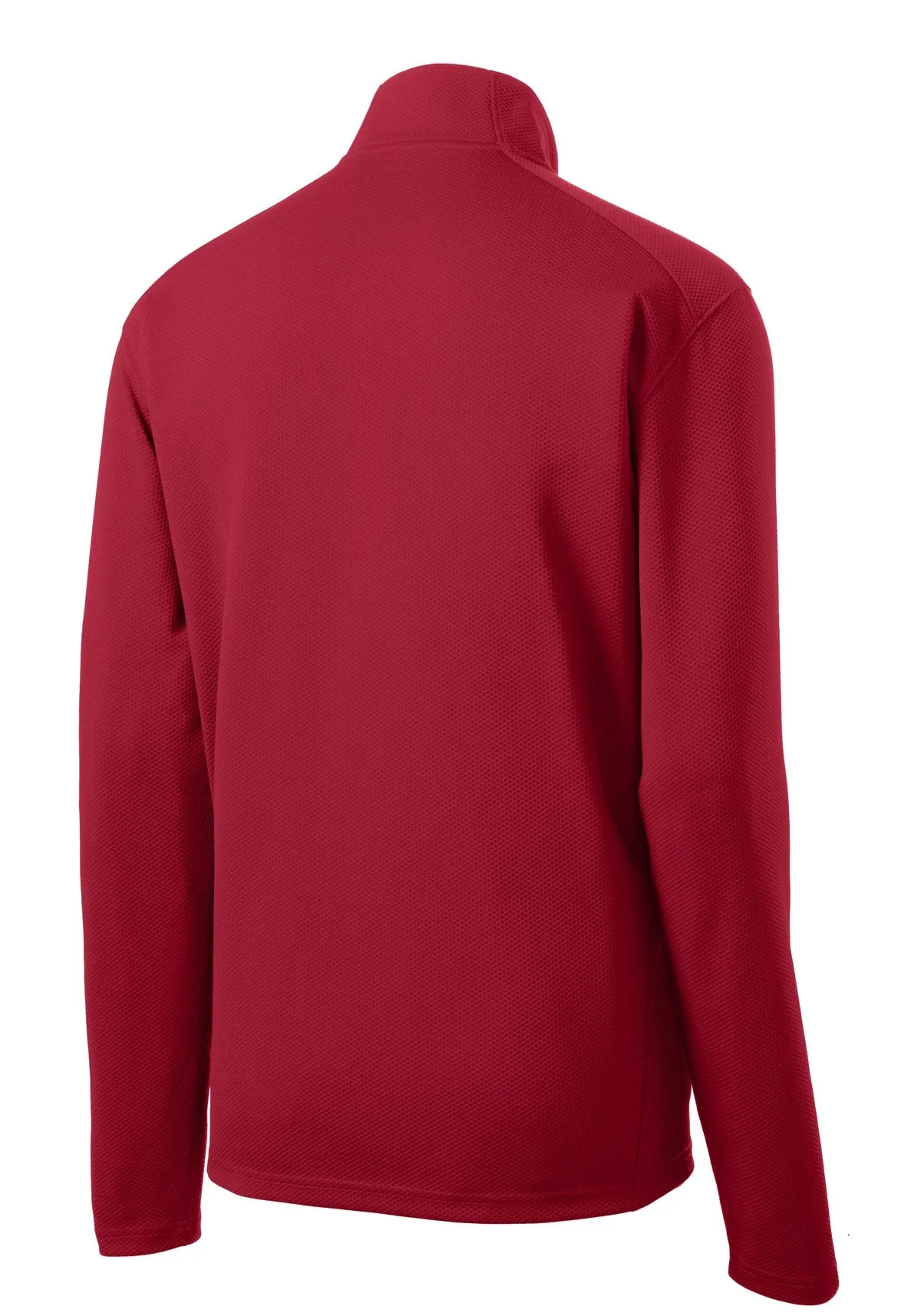 Sport-Tek® Sport-Wick® Textured 1/4-Zip Pullover