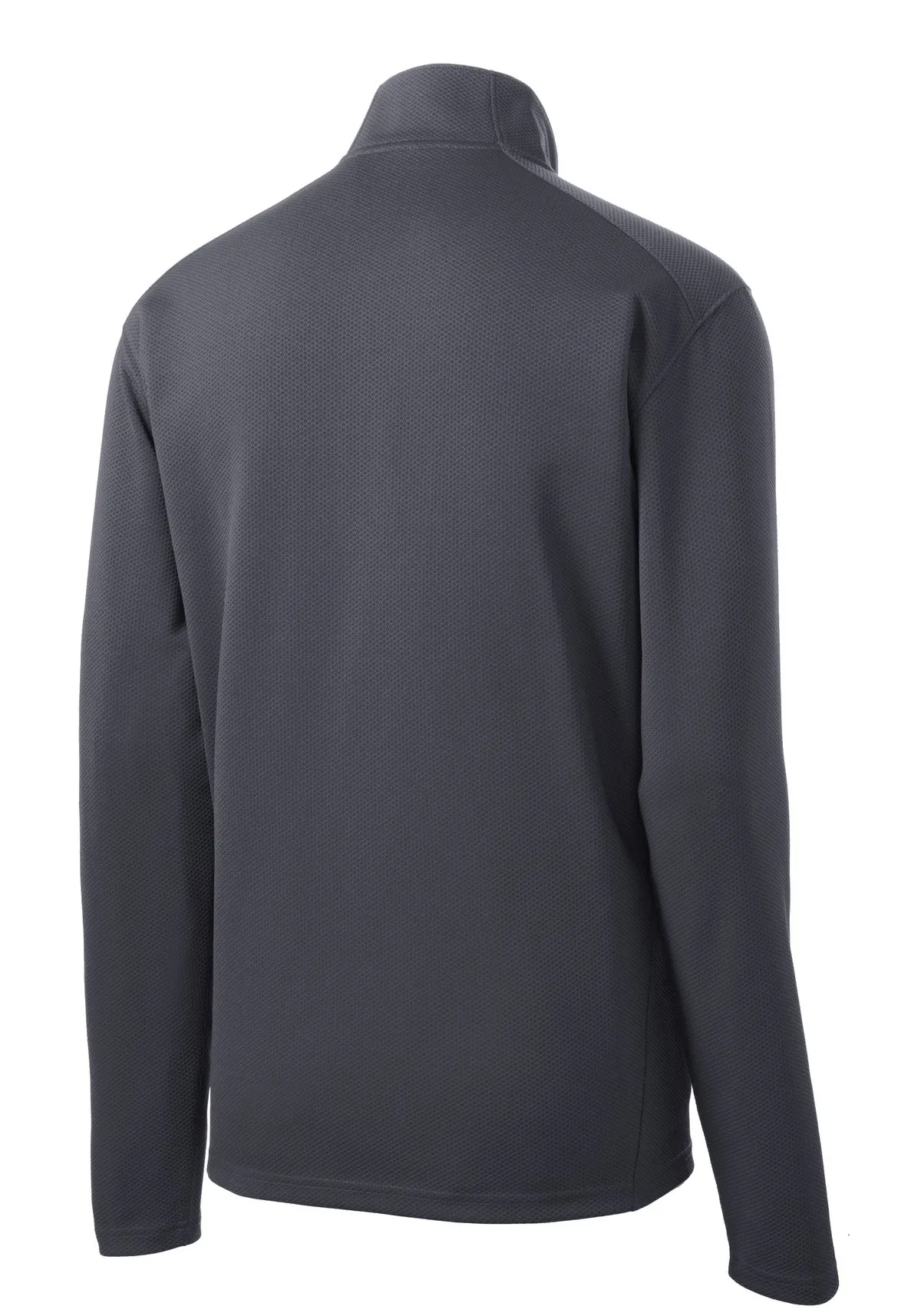 Sport-Tek® Sport-Wick® Textured 1/4-Zip Pullover