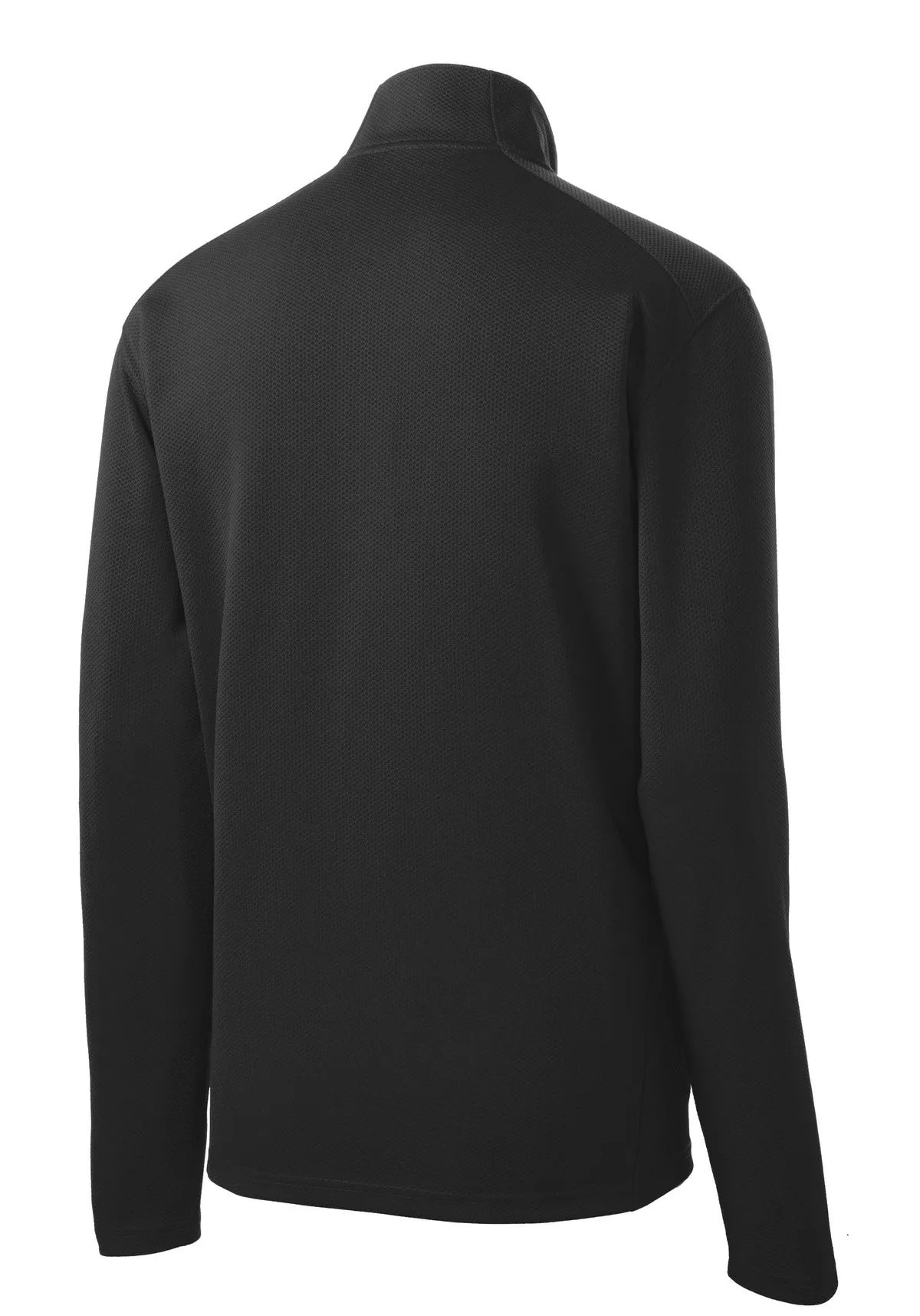 Sport-Tek® Sport-Wick® Textured 1/4-Zip Pullover