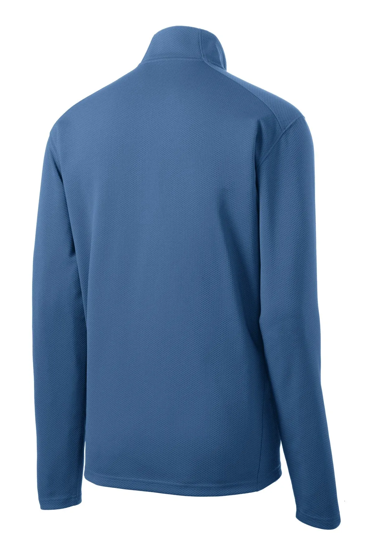 Sport-Tek® Sport-Wick® Textured 1/4-Zip Pullover
