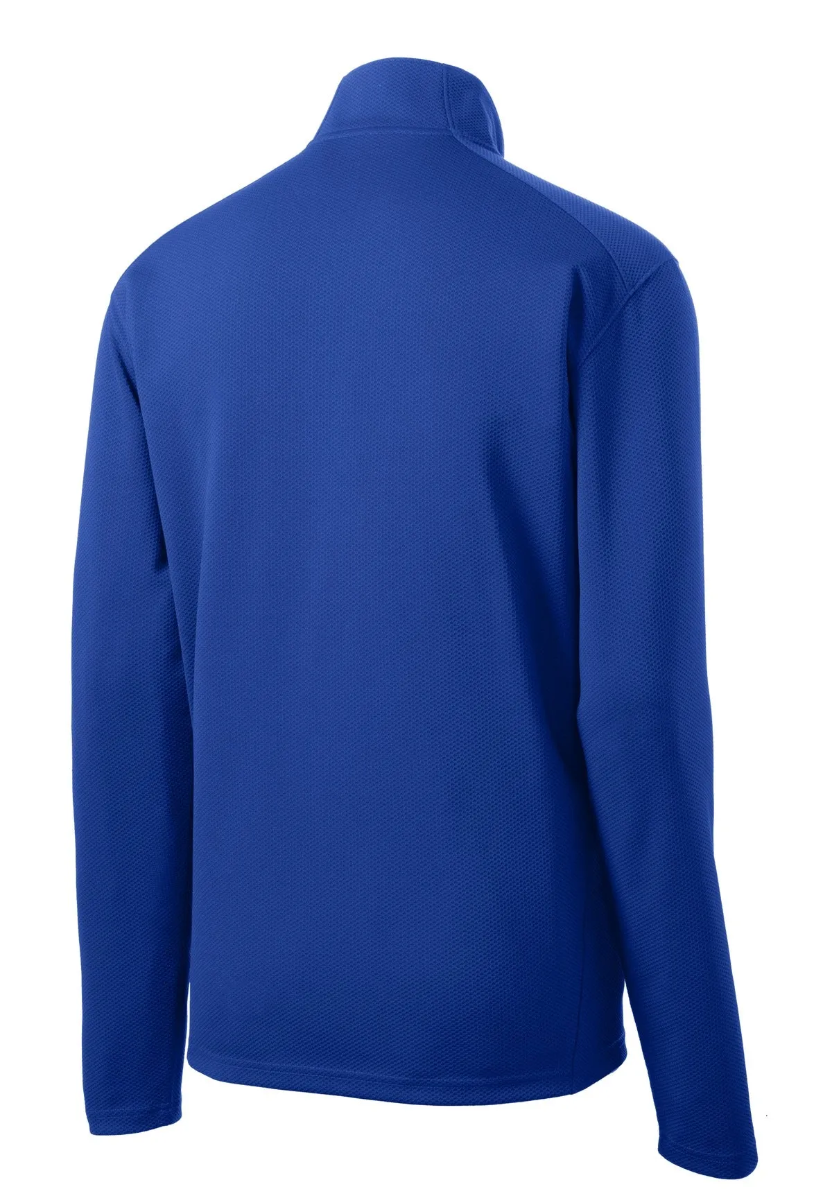 Sport-Tek® Sport-Wick® Textured 1/4-Zip Pullover