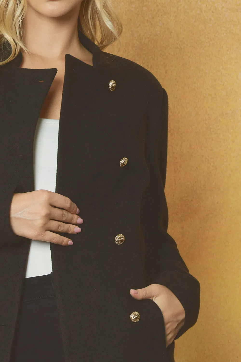 Stand at attention coat