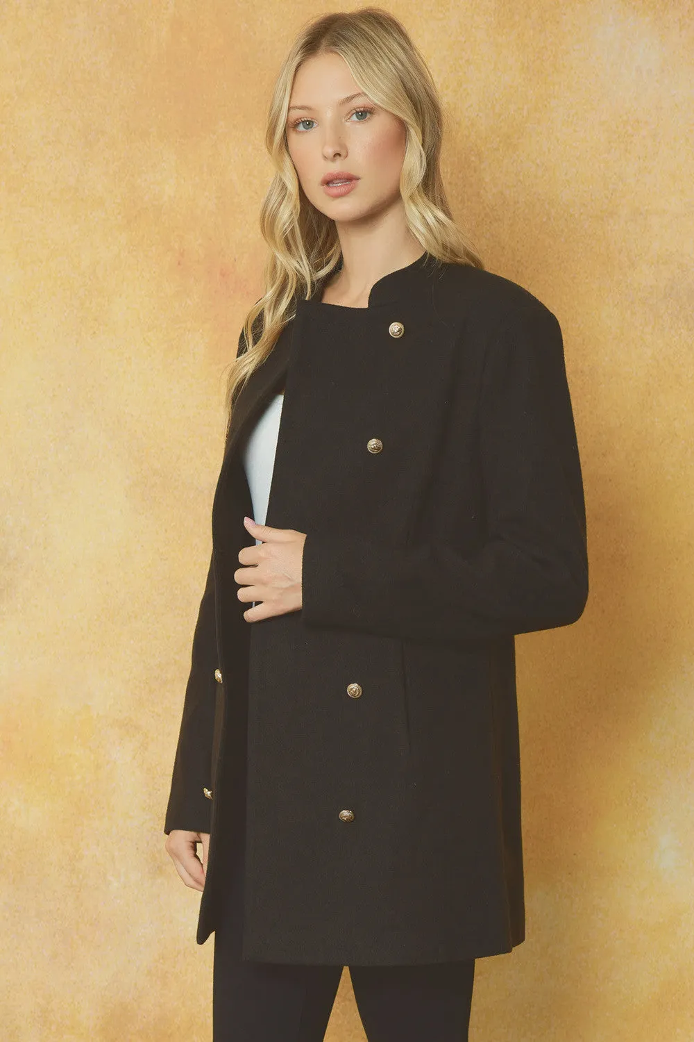 Stand at attention coat