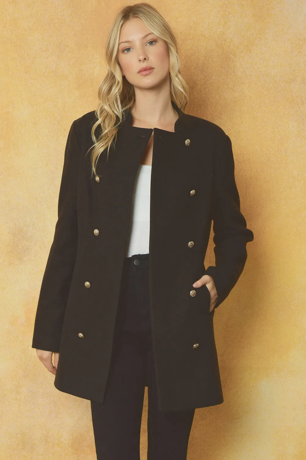 Stand at attention coat