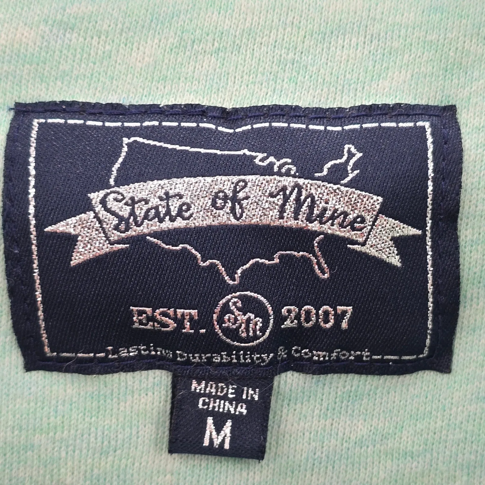 State of Mine Green Sweater Pullover Long Sleeve Cardigan Activewear Medium