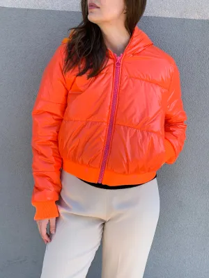 Stellasport orange puff coat