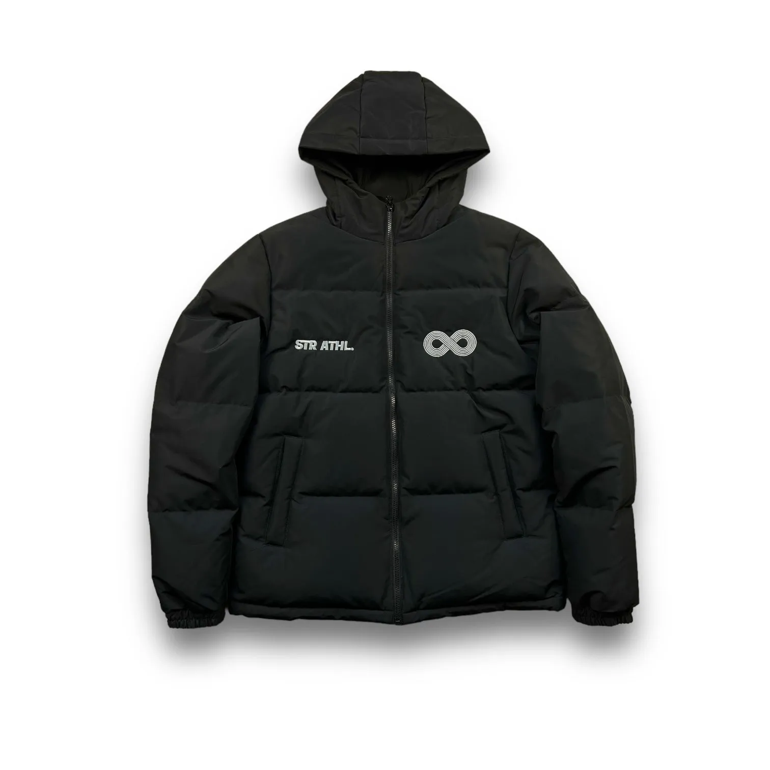STR  'Infinity' Down Puffer Jacket (Black)