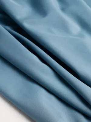 Stretch Performance Knit Wicking Recycled Polyester - Aegean Blue