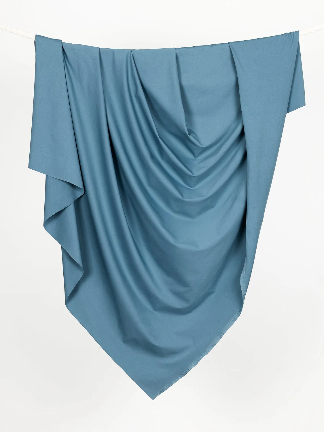 Stretch Performance Knit Wicking Recycled Polyester - Aegean Blue
