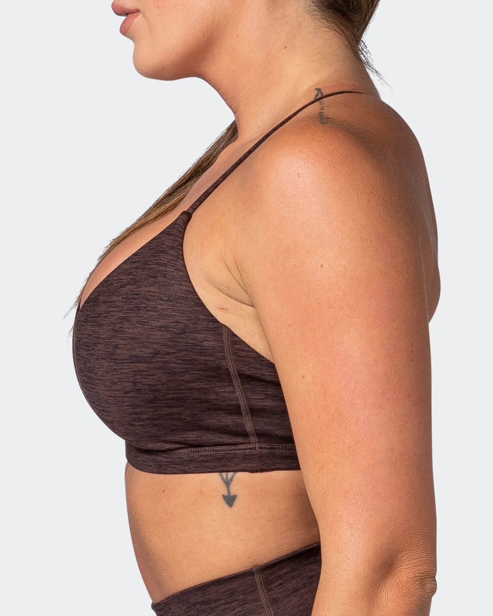 Sun Kissed Bralette - Coffee Marl