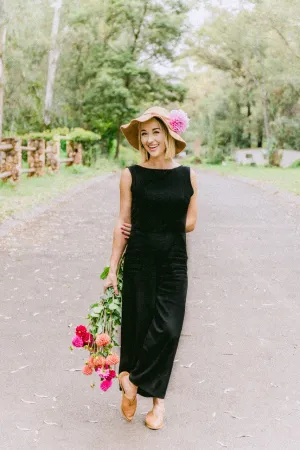 Sunkissed Horizon Linen Jumpsuit