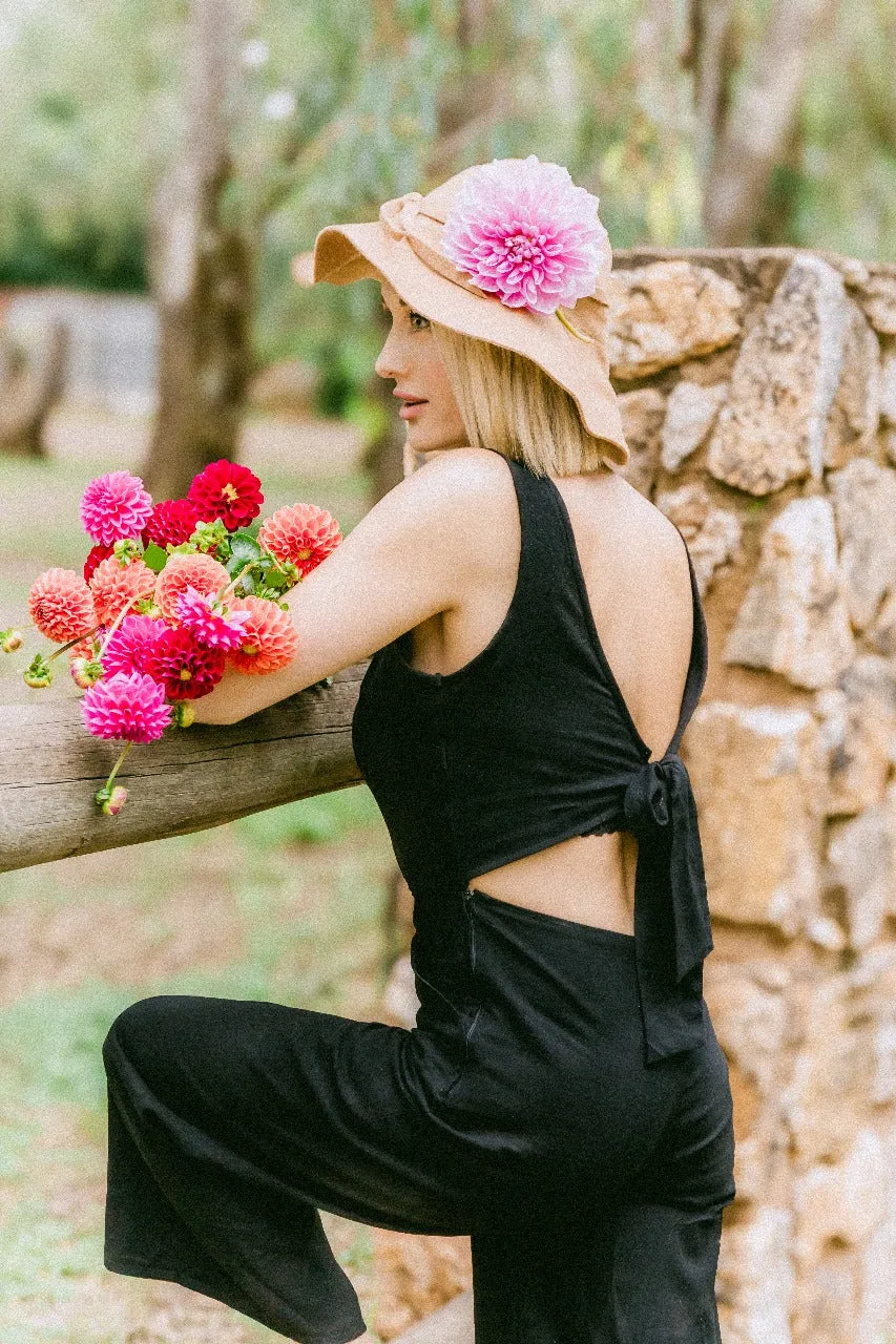 Sunkissed Horizon Linen Jumpsuit
