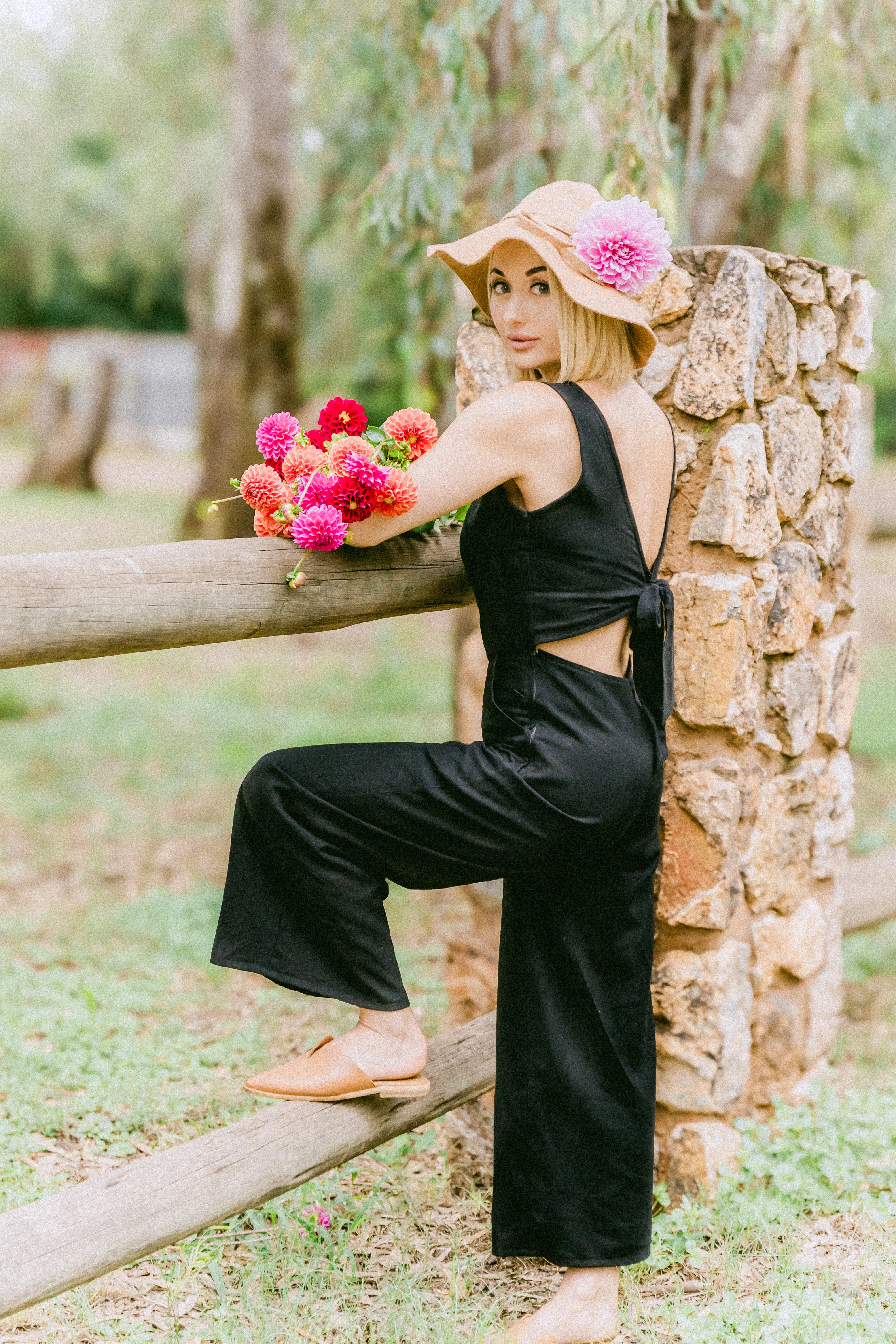 Sunkissed Horizon Linen Jumpsuit