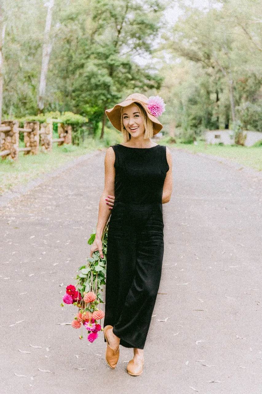 Sunkissed Horizon Linen Jumpsuit