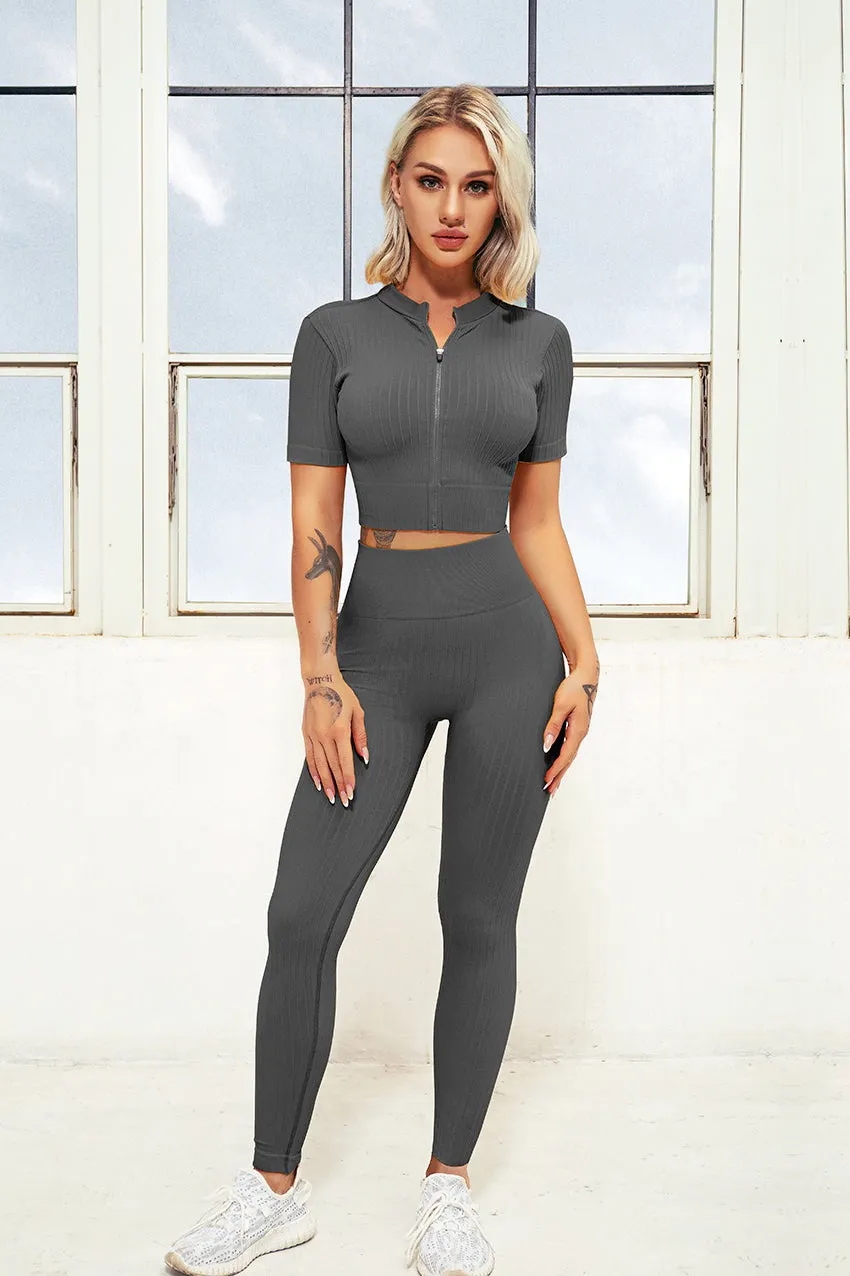 Sunrise Seamless Crop Top