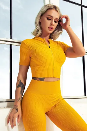 Sunrise Seamless Crop Top