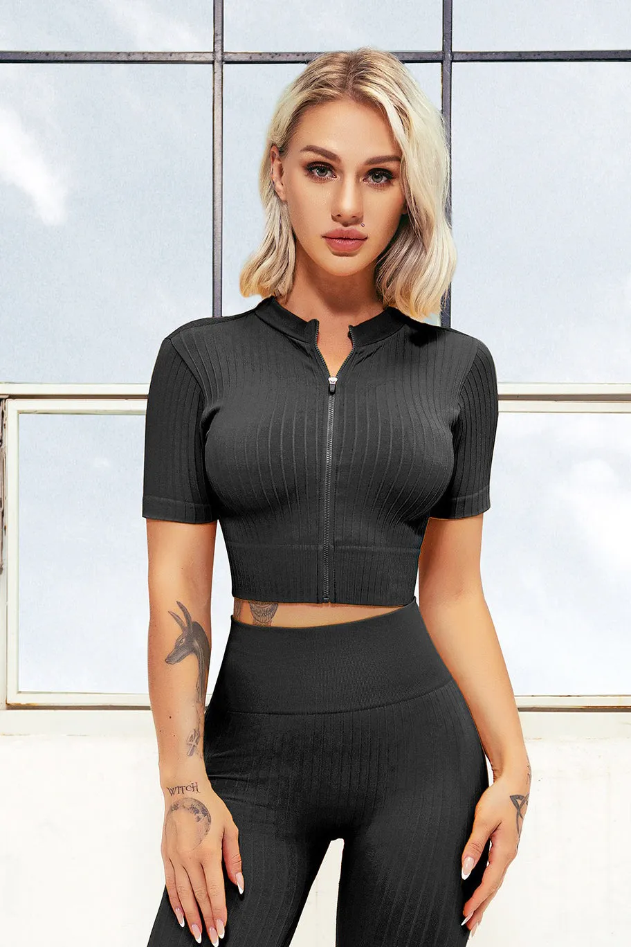 Sunrise Seamless Crop Top