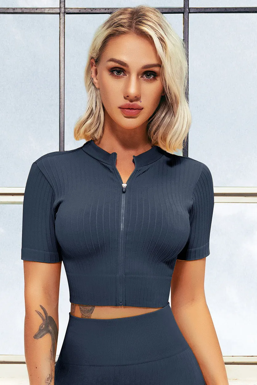 Sunrise Seamless Crop Top