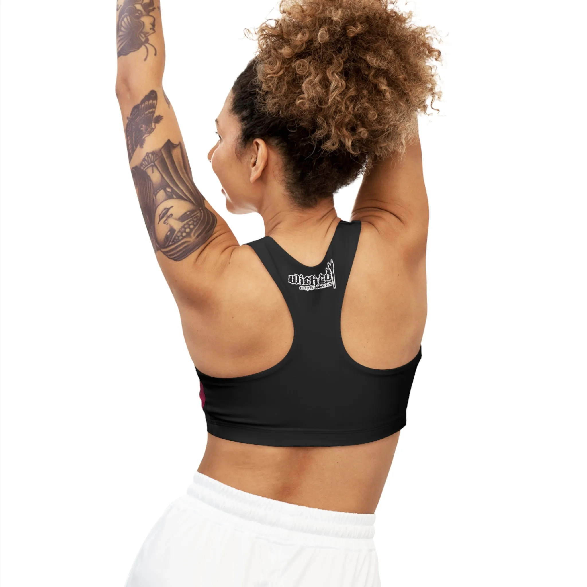 Sunset Serenade Seamless Sports Bra