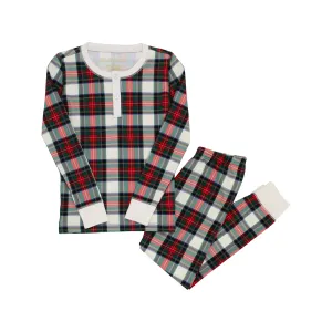 Sutton's Sweet Dream Set (Unisex) - Aiken Place Plaid with Palmetto Pearl