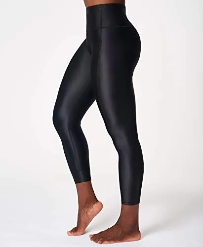 Sweaty Betty High Shine 7/8 Leggings, Black, XL