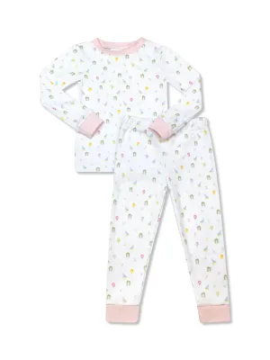 Sweet Pea PJ Set - Pink Party (SS25)