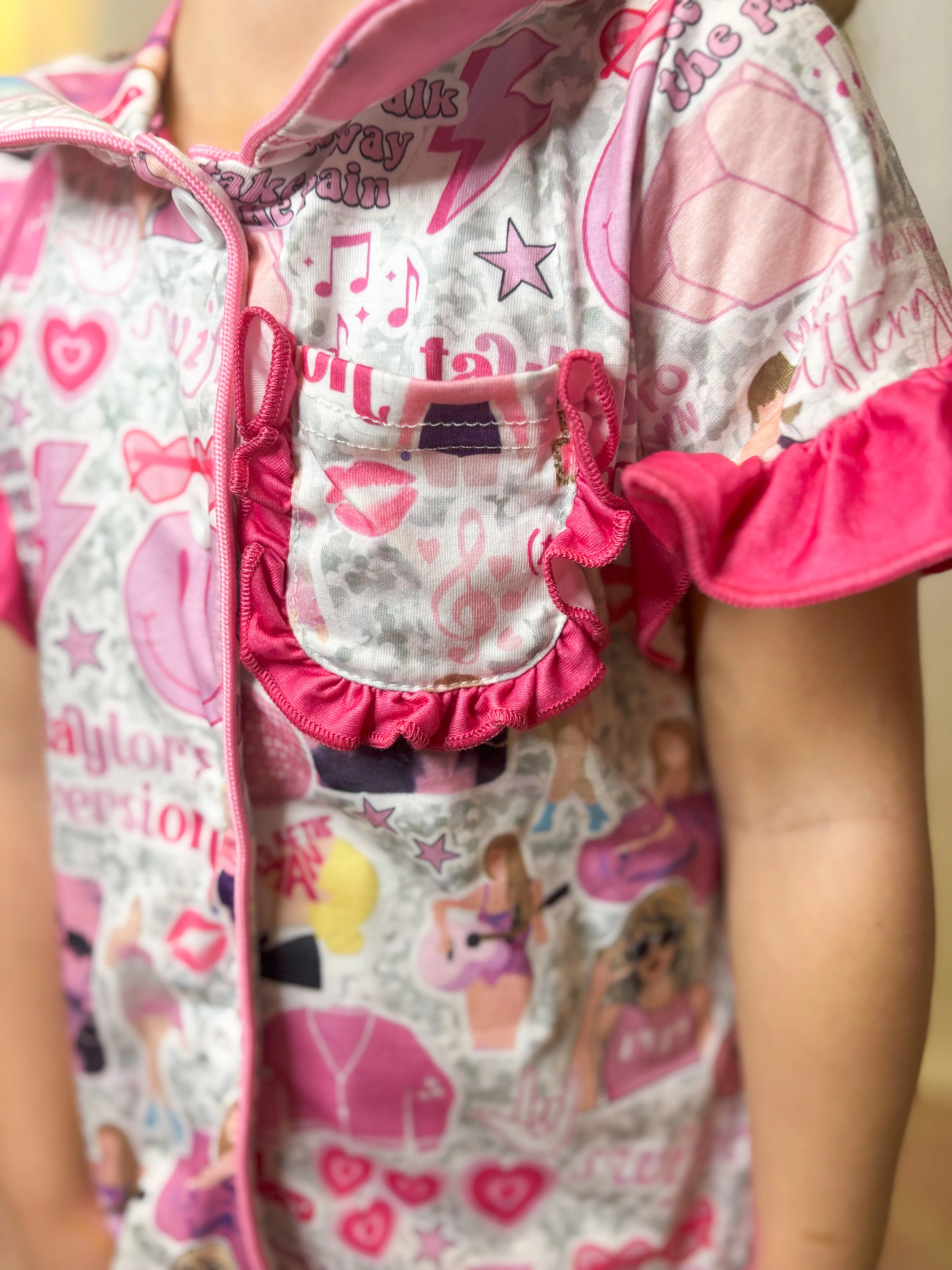 Swiftie Ruffle Pajamas