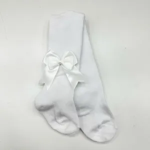 Tambino Bow Tights White