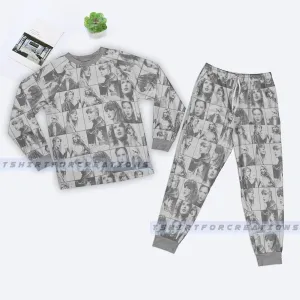 Taylor Swift Eras Tour TS Pajamas Set, Swiftie Merch, The Eras Tour TS Pajamas Set 16