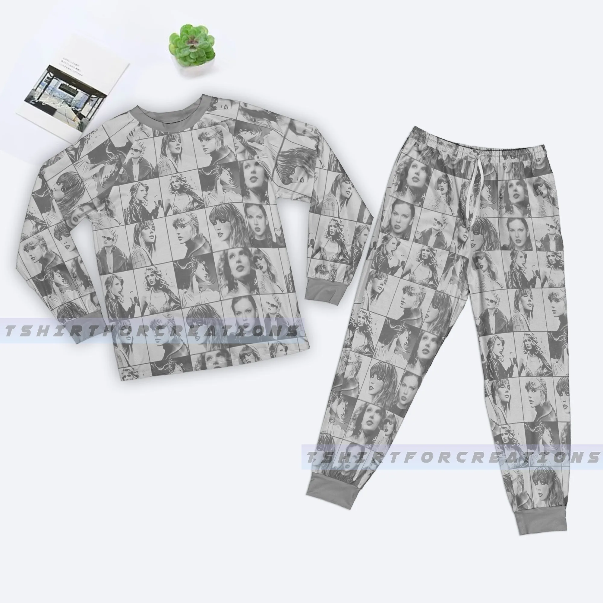 Taylor Swift Eras Tour TS Pajamas Set, Swiftie Merch, The Eras Tour TS Pajamas Set 16