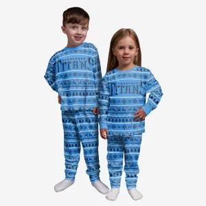Tennessee Titans Toddler Family Holiday Pajamas