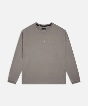 The Indie Oversize Ls Tee - Clay