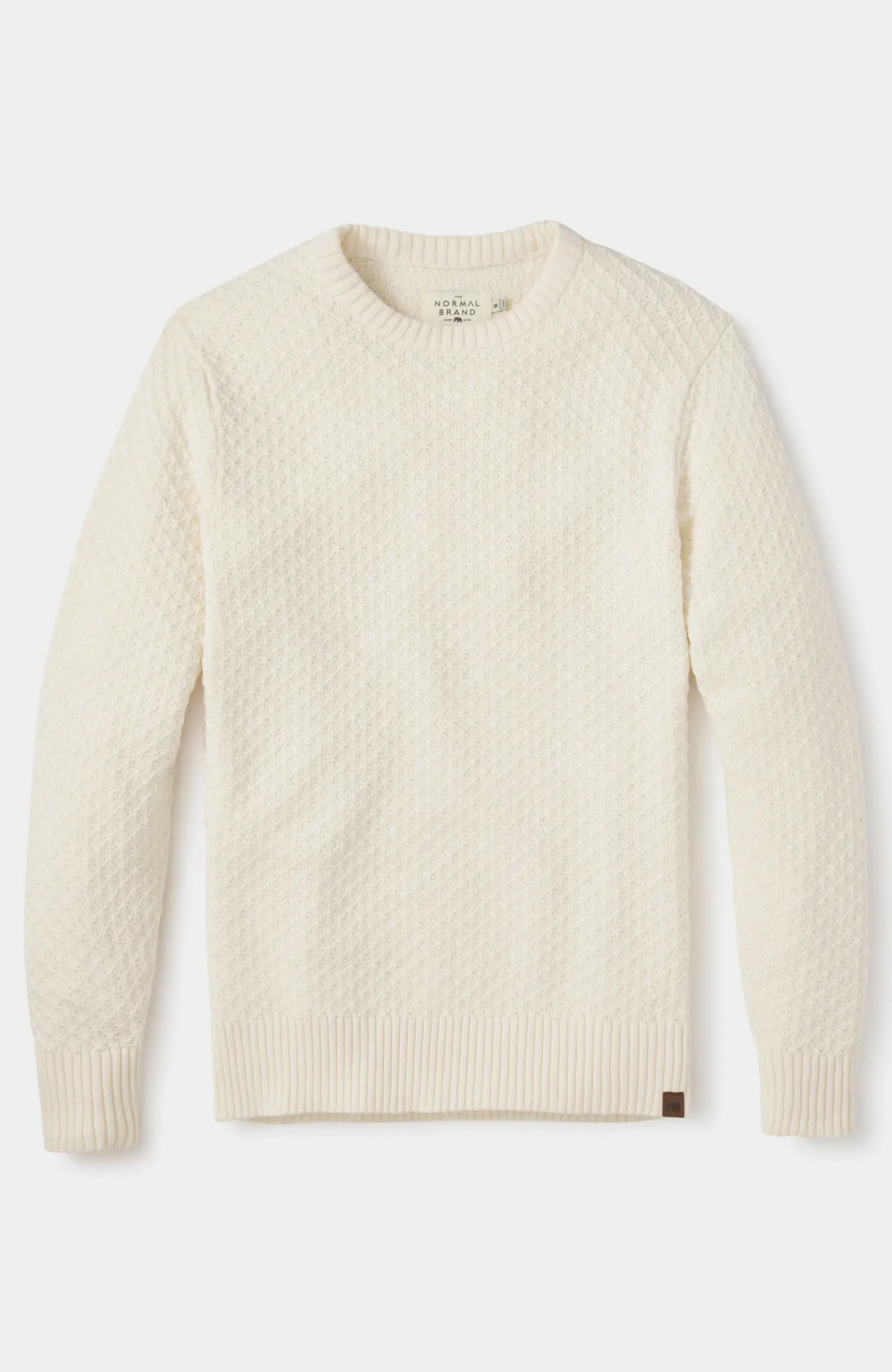 The Normal Brand - Pique Stitch Crew Sweater
