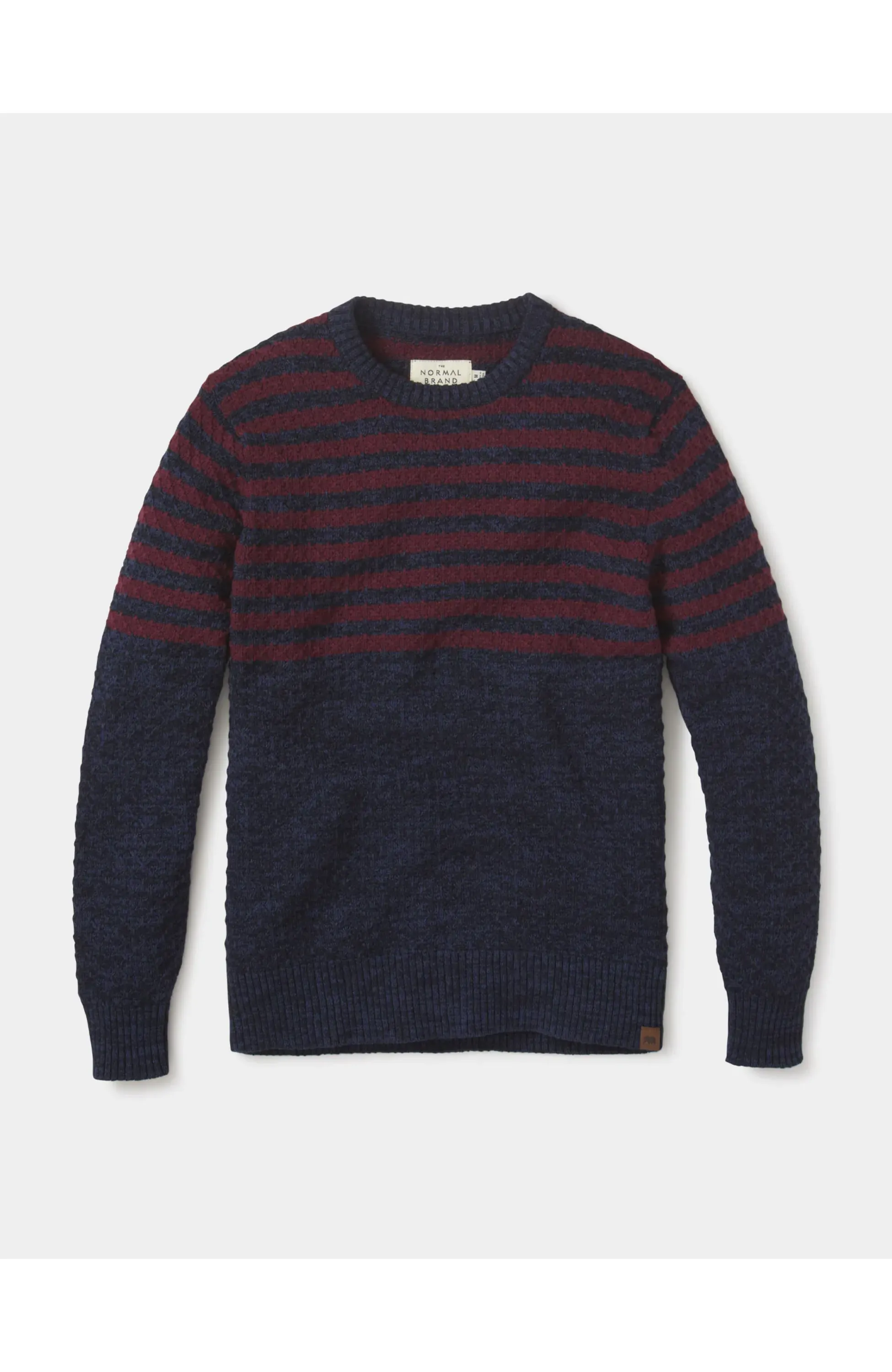 The Normal Brand - Pique Stitch Crew Sweater