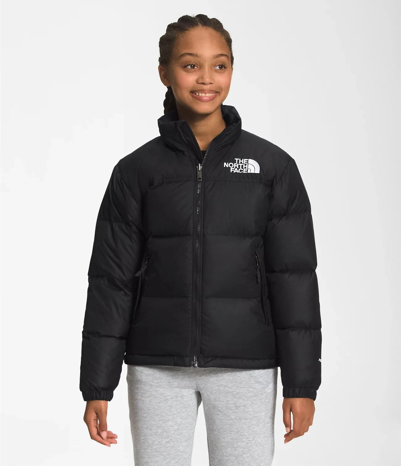 The North Face Teen's 1996 Retro Nuptse Jacket TNF Black