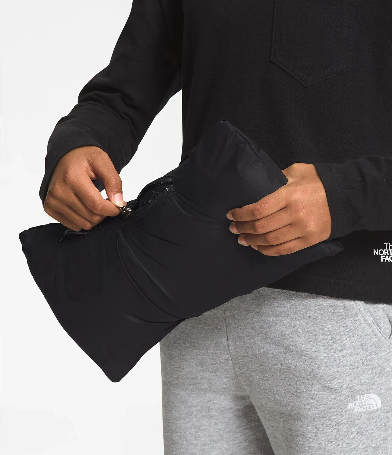 The North Face Teen's 1996 Retro Nuptse Jacket TNF Black