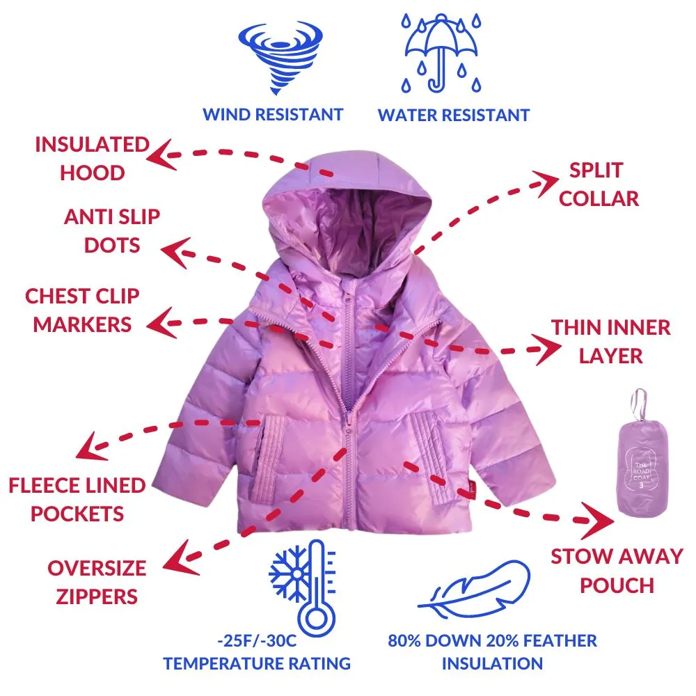 The Road Coat Down - Lilac