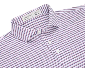 The Saxton Polo in Malibu/Cobalt