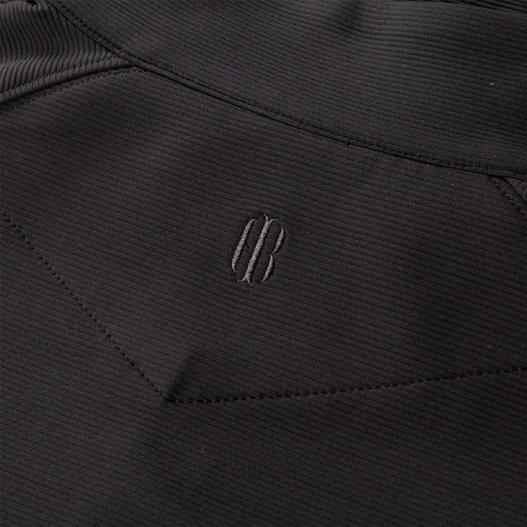 The Stuart Pullover Mid Layer Black