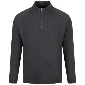 The Stuart Pullover Mid Layer Black