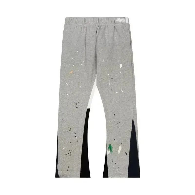 Tie Dye Sweatpants Y2K Retro Clothing Men's Women's Hip Hop Letter Loose Casual Pants Casual Stretch Waist Jogger Pants
