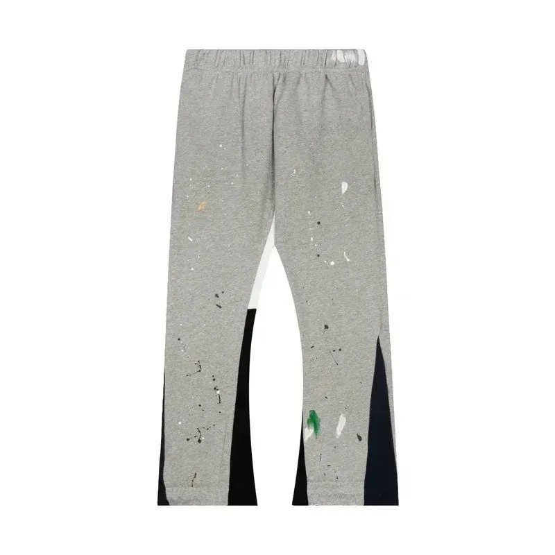 Tie Dye Sweatpants Y2K Retro Clothing Men's Women's Hip Hop Letter Loose Casual Pants Casual Stretch Waist Jogger Pants