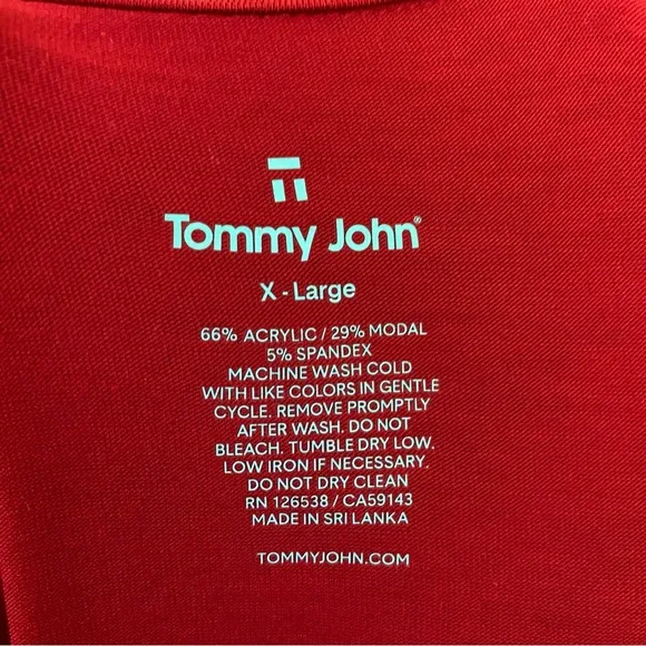 Tommy John Women's Pajamas Long Sleeve Top &amp; Pant Pajama Set Lounge Size Various