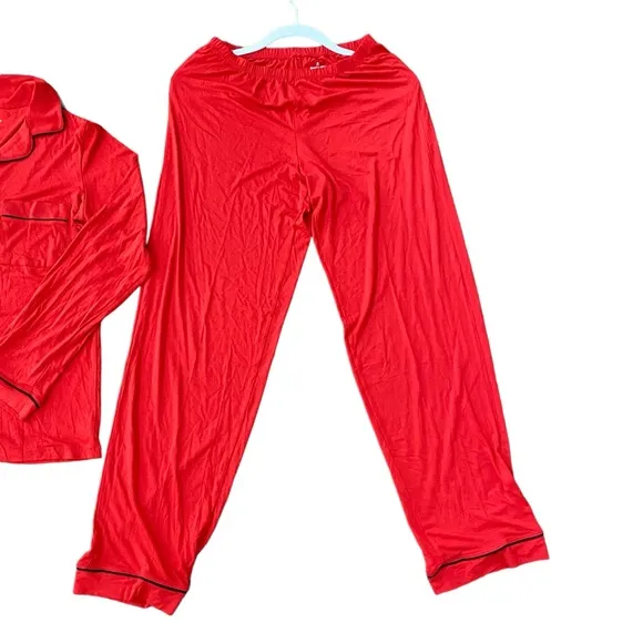 Tommy John Women's Pajamas Long Sleeve Top &amp; Pant Pajama Set Lounge Size Various