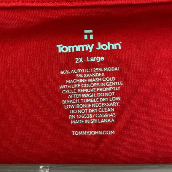 Tommy John Women's Pajamas Long Sleeve Top &amp; Pant Pajama Set Lounge Size Various