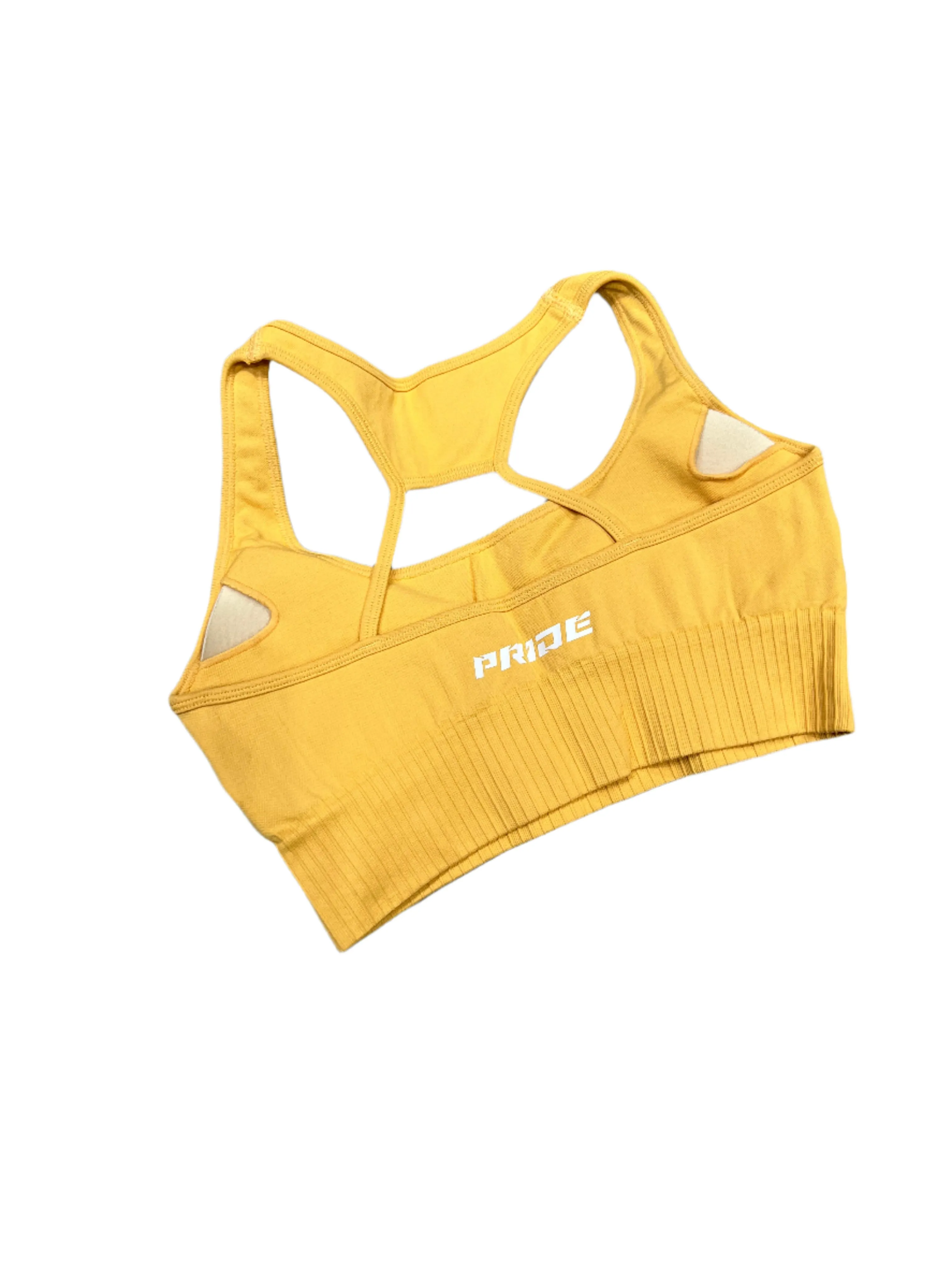 Top deportivo Burn para mujer Pride Activewear - Amarillo