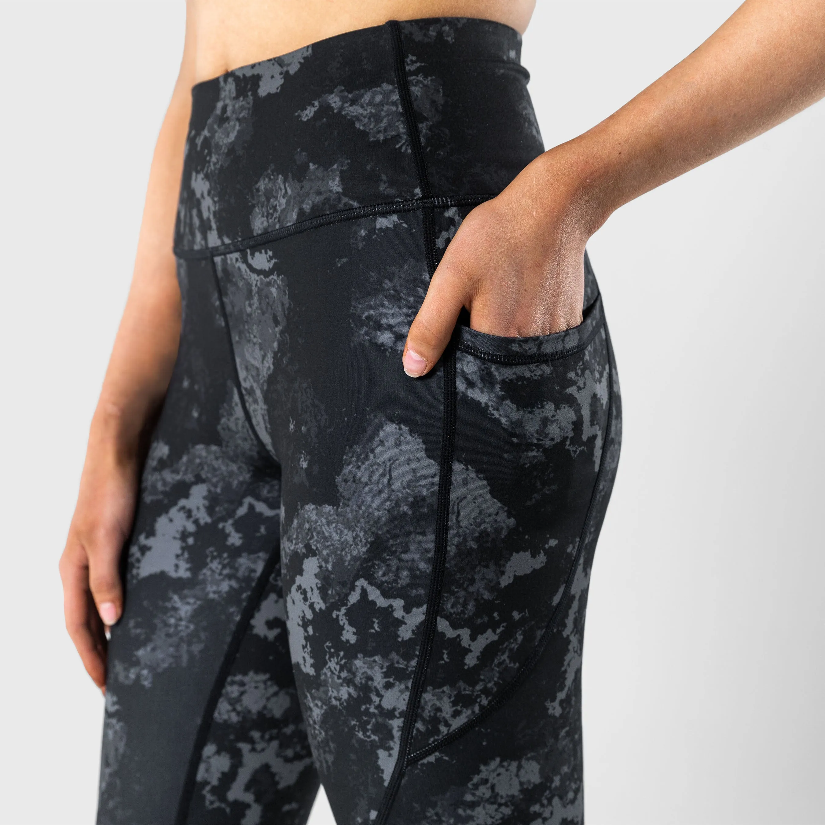 TWL - WOMEN'S ENERGY HIGH WAISTED 7/8 TIGHTS - BLACK ONYX