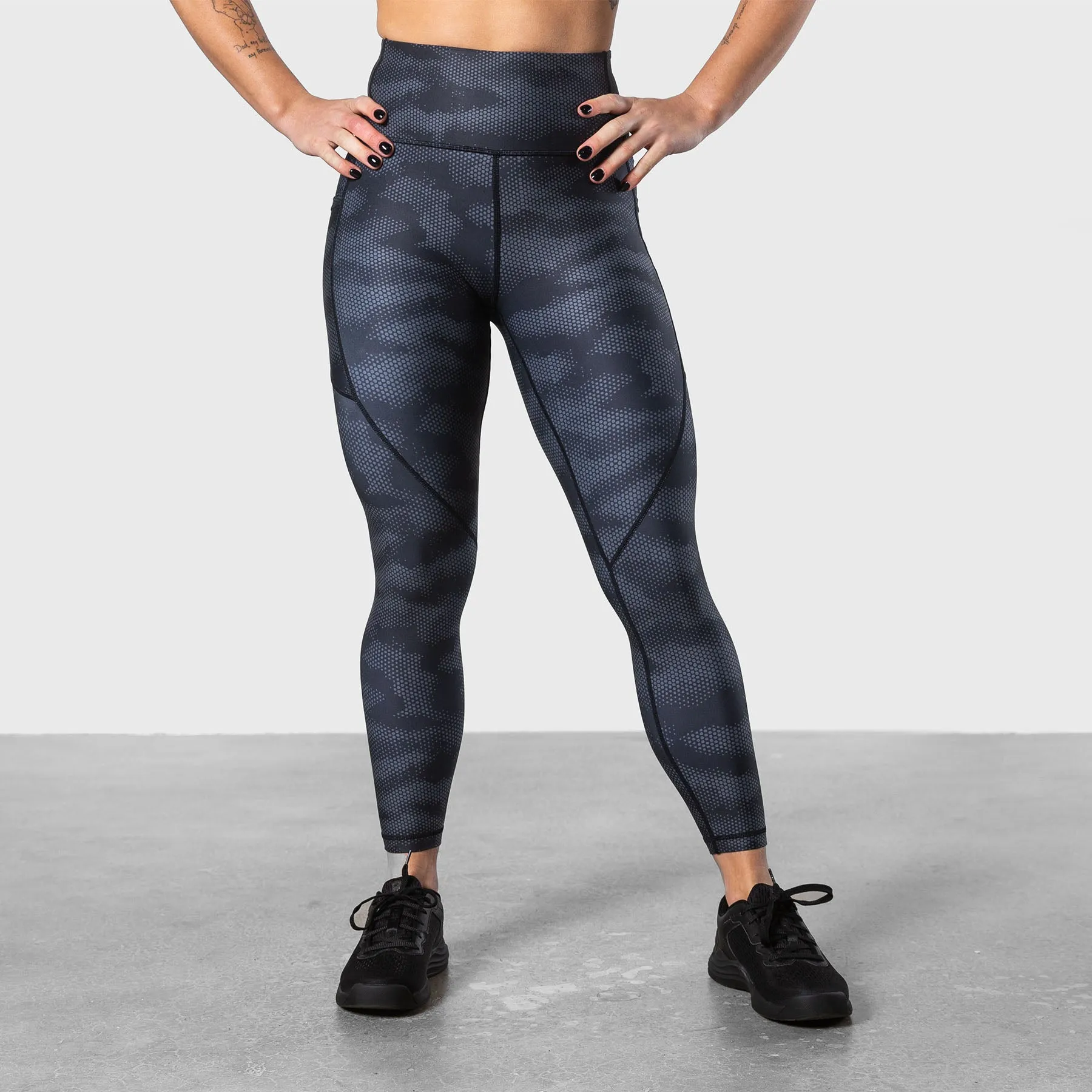TWL - WOMEN'S ENERGY HIGH WAISTED 7/8 TIGHTS - ELEMENT