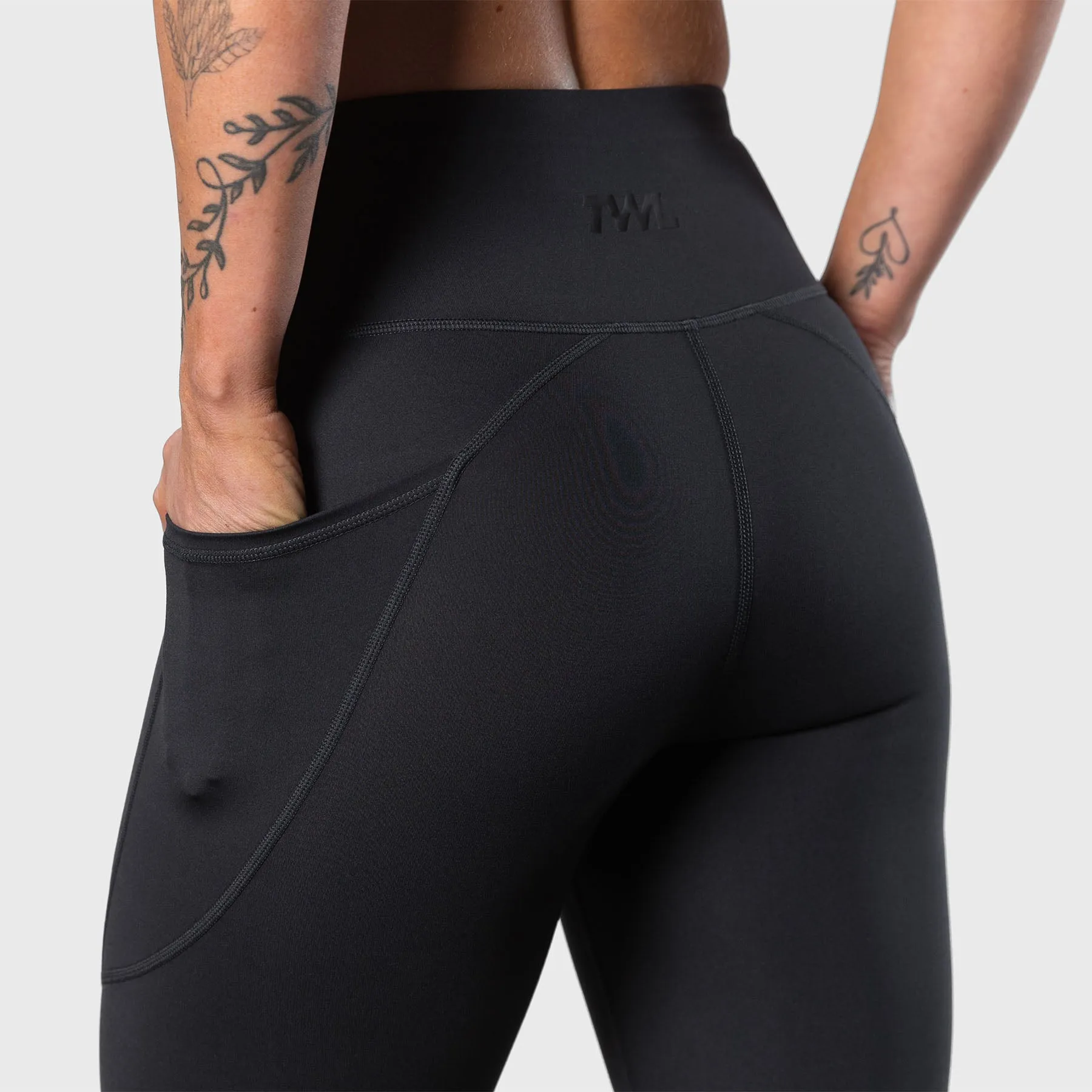 TWL - WOMEN'S ENERGY HIGH WAISTED 7/8 TIGHTS - PHANTOM