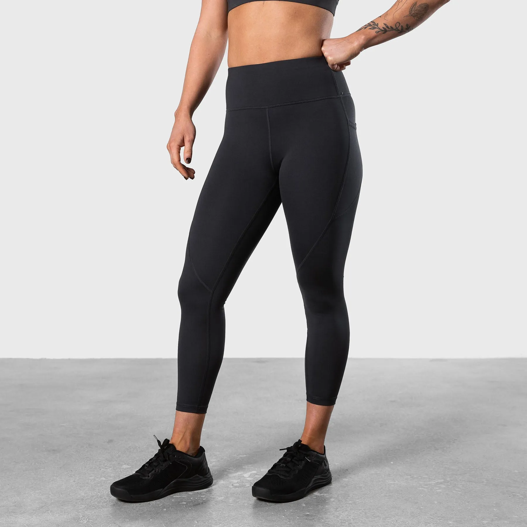 TWL - WOMEN'S ENERGY HIGH WAISTED 7/8 TIGHTS - PHANTOM